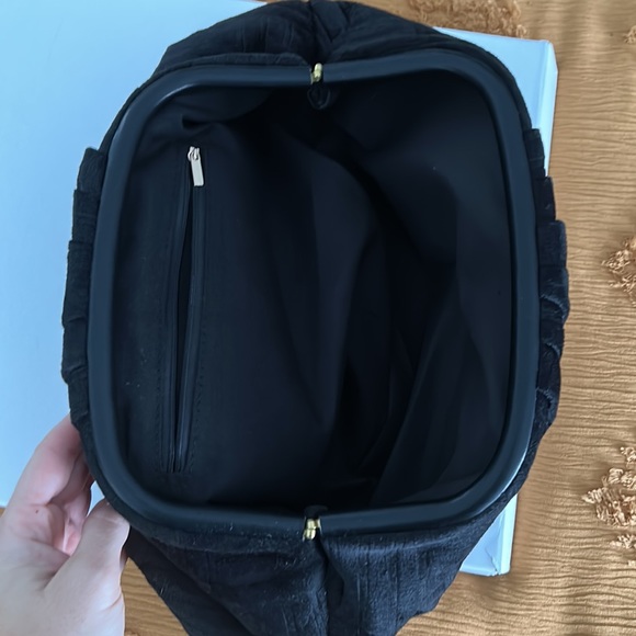 Black Velvet Clutch - Picture 3 of 5